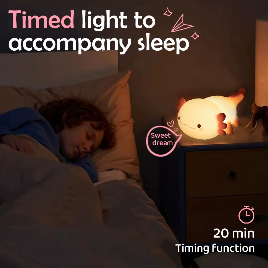 Axolotl Night Lamp